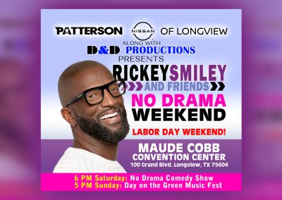 Ricky Smiley and Friends No Drama Weekend